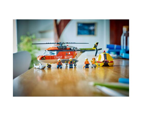 Конструктор LEGO City Гелікоптер берегової охорони (60503-), зображення 11