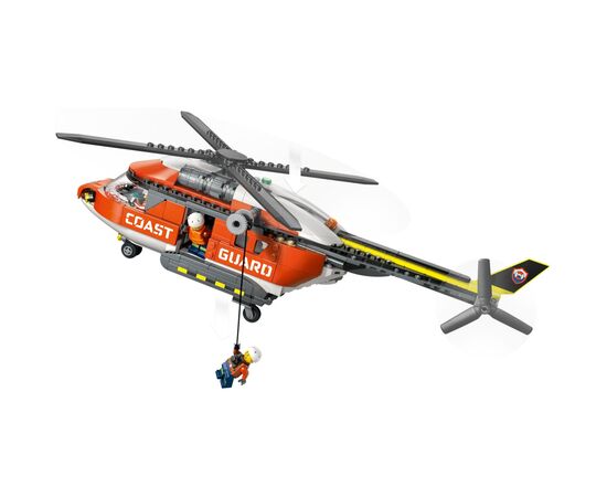 Конструктор LEGO City Гелікоптер берегової охорони (60503-), зображення 4