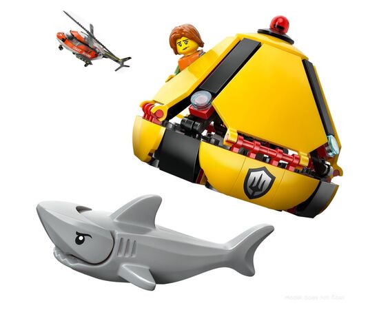 Конструктор LEGO City Гелікоптер берегової охорони (60503-), зображення 6