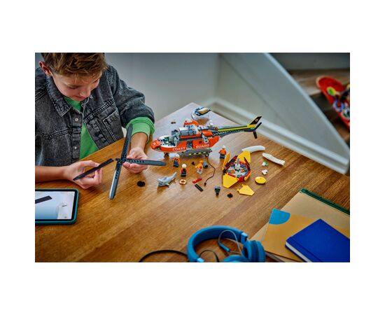 Конструктор LEGO City Гелікоптер берегової охорони (60503-), зображення 8