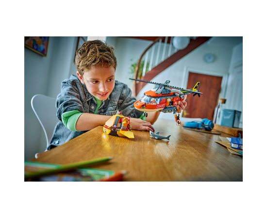 Конструктор LEGO City Гелікоптер берегової охорони (60503-), зображення 9