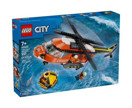 Конструктор LEGO City Гелікоптер берегової охорони (60503-)