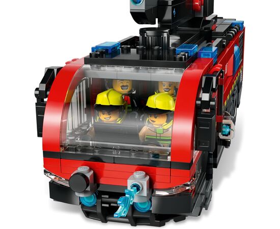 Конструктор LEGO City Пожарный грузовик в аэропорту (60499), изображение 5