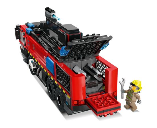 Конструктор LEGO City Пожарный грузовик в аэропорту (60499), изображение 6