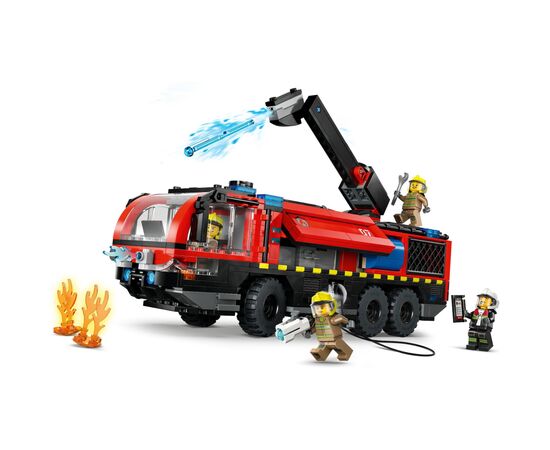 Конструктор LEGO City Пожарный грузовик в аэропорту (60499), изображение 8