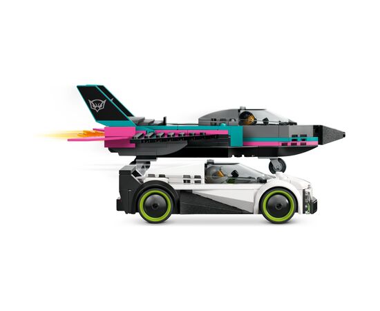 Конструктор LEGO City Реактивный самолет против автомобиля (60489), изображение 3