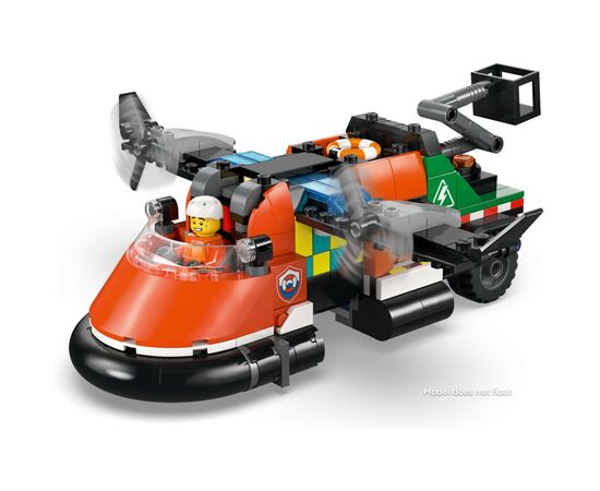 Конструктор LEGO City Ремикс самолета, грузовика и судна на воздушной подушке (60505-), изображение 4