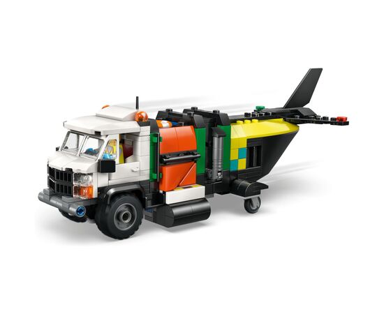 Конструктор LEGO City Ремикс самолета, грузовика и судна на воздушной подушке (60505-), изображение 5