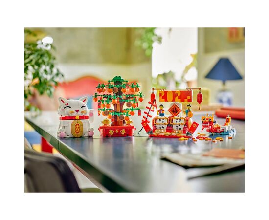 Конструктор LEGO Iconic Кот удачи (40813), изображение 8