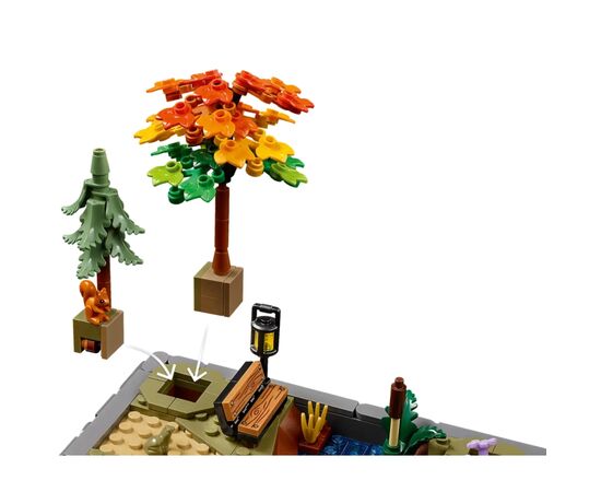 Конструктор LEGO Icons Осенний коттеджный сад (11372), изображение 7