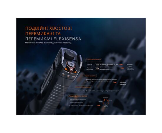 Фонарь Fenix TK35R з червоним світлом (TK35Rred), изображение 7