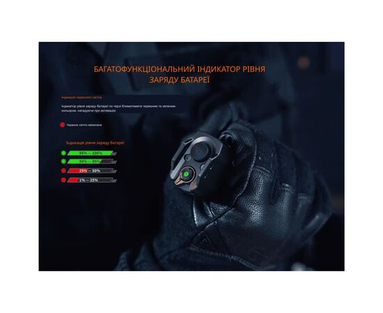 Фонарь Fenix TK35R з червоним світлом (TK35Rred), изображение 8