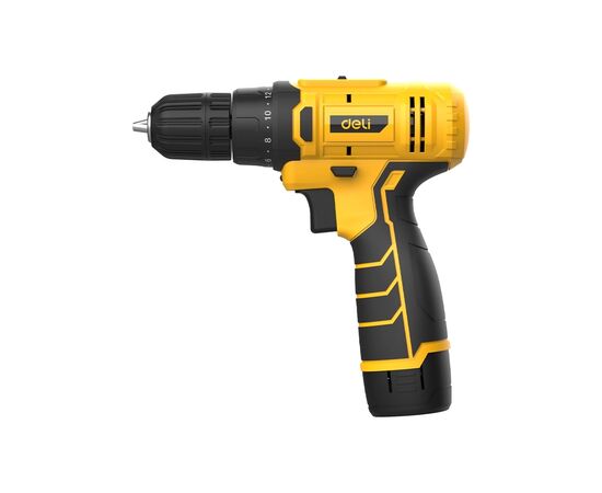 Шуруповерт Deli 12V, 2Ah, 30Nm, 10 мм (EDL-DZ12-4A2), изображение 2