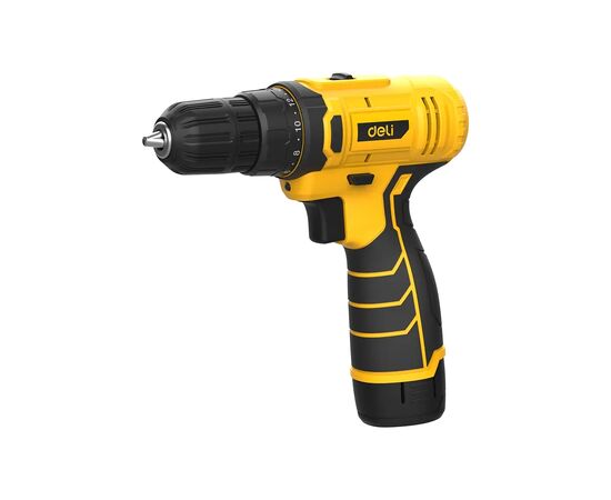 Шуруповерт Deli 12V, 2Ah, 30Nm, 10 мм (EDL-DZ12-4A2)