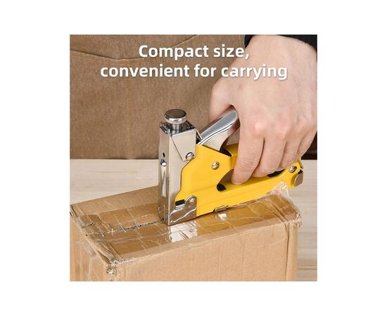 Степлер строительный Deli EDL238003, изображение 4