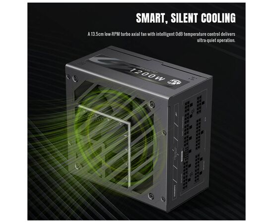 Блок питания Gamemax 1200W (GZ 1200G BK), изображение 5
