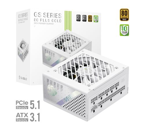 Блок питания Gamemax 650W (GS 650G WH V25), изображение 2