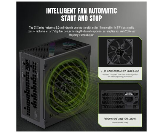 Блок живлення Gamemax 750W (GS 750G V25), зображення 4