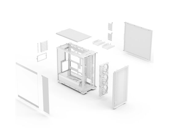 Корпус для ПК Fractal Design Epoch XL White TG Clear tint (FD-C-EPO1X-03), изображение 12