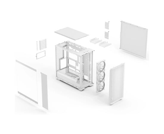 Корпус для ПК Fractal Design Epoch XL White TG RGB CT (FD-C-EPO1X-05), зображення 12
