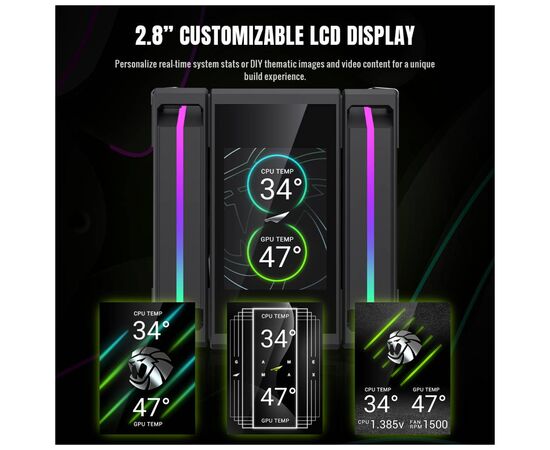 Кулер до процесора Gamemax SIGMA 620 BK, зображення 3