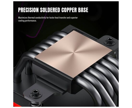 Кулер до процесора Gamemax SIGMA 620 BK, зображення 6