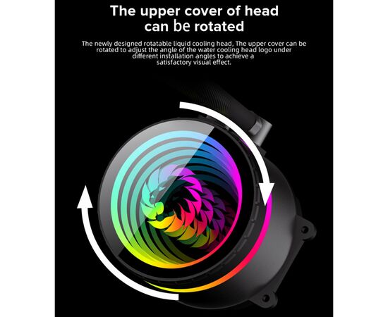 Система жидкостного охлаждения Gamemax Iceburg 120 BK, изображение 12