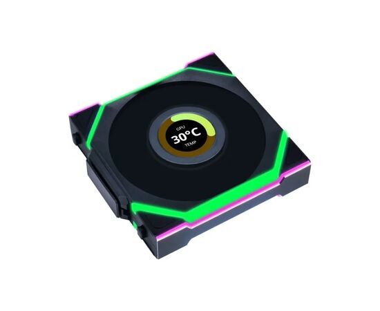 Кулер для корпуса Lian Li Uni Fan SL WIRELESS 120-3 REVERSE BLAD (G99.12RSL1W3B.00), изображение 3