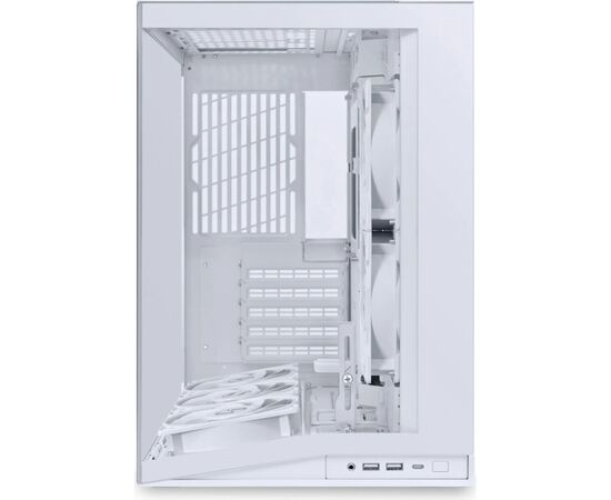 Корпус для ПК Lian Li O11 Dynamic Mini V2 Flow, White (G99.O11DMIV2FW.00), изображение 2
