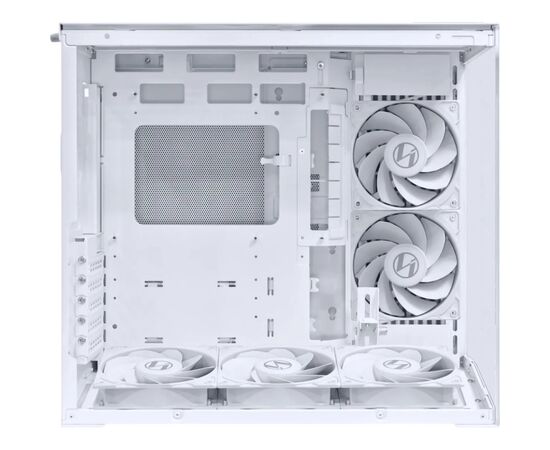 Корпус для ПК Lian Li O11 Dynamic Mini V2 Flow, White (G99.O11DMIV2FW.00), изображение 4