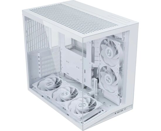 Корпус для ПК Lian Li O11 Dynamic Mini V2 Flow, White (G99.O11DMIV2FW.00), изображение 5
