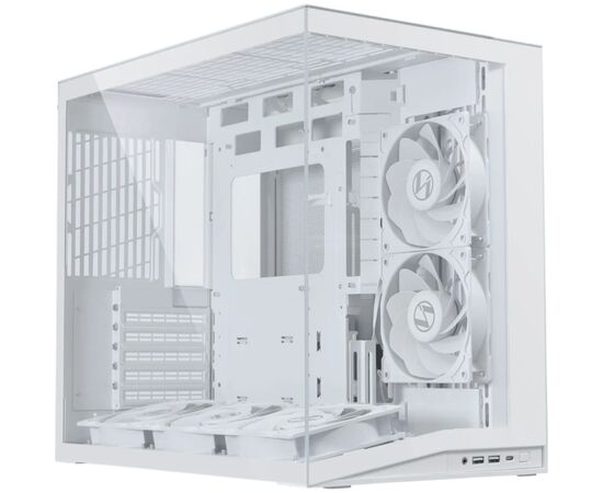 Корпус для ПК Lian Li O11 Dynamic Mini V2 Flow, White (G99.O11DMIV2FW.00)