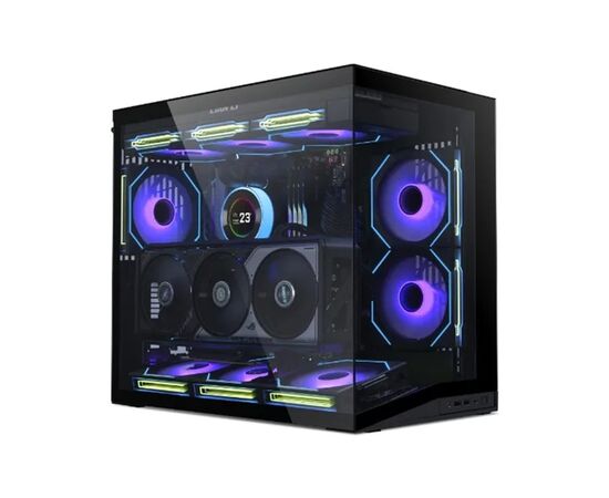 Корпус для ПК Lian Li O11 Dynamic Mini V2, Black (G99.O11DMIV2X.00), изображение 5