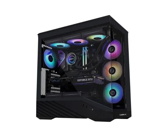 Корпус для ПК Lian Li V100R case with pre-installed four 120mm RGB PWM fan, Black (G99.V100RX.01), изображение 6