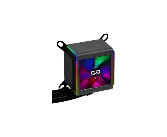 Система жидкостного охлаждения Lian Li Galahad GA II LCD TL 280, Black (G89.GA2ALCD28TLB.00), изображение 2