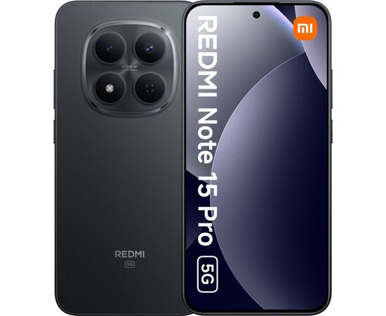 Мобильный телефон Xiaomi Redmi Note 15 Pro 5G 8/256GB Black (1183687)