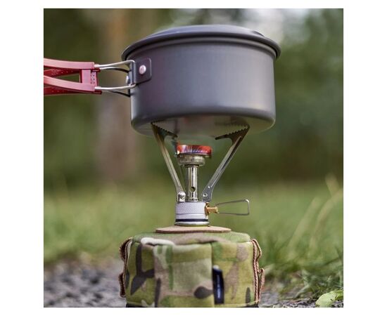 Горелка BRS Набір BRS-1 складний + балон різьбовий бутановий Quest, 450гр (BRS-1Q-G450), изображение 7