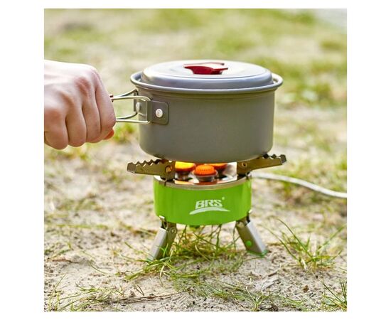 Горелка BRS Набір BRS-73 + балон різьбовий Adimanti, 230гр (BRS-73AD-G23), изображение 7