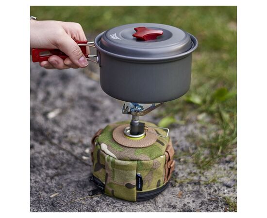 Горелка BRS Набір BRS-3000T титановий + балон різьбовий бутановий Quest, 450гр (BRS-3000TQ-G450), изображение 10