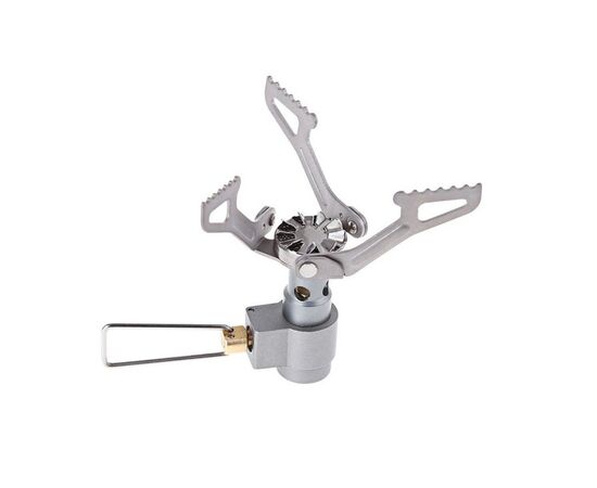 Горелка BRS Набір BRS-3000T титановий + балон різьбовий бутановий Quest, 450гр (BRS-3000TQ-G450), изображение 2