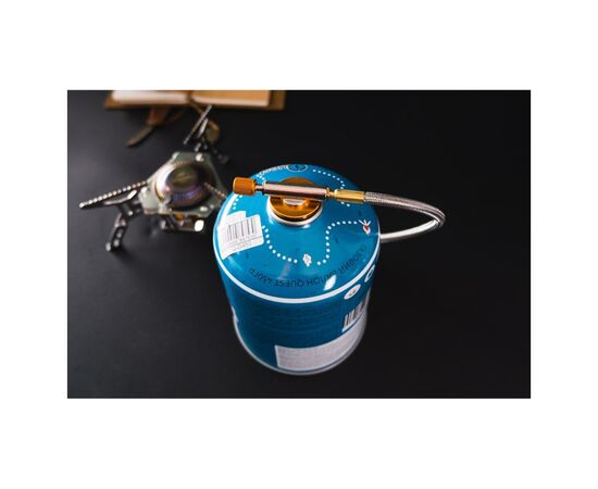 Горелка BRS Набір BRS-3000T титановий + балон різьбовий бутановий Quest, 450гр (BRS-3000TQ-G450), изображение 7