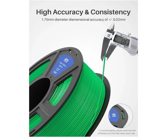 Пластик для 3D-принтера ELEGOO PETG 1кг, 1.75мм, yellow (50.203.0390), изображение 3