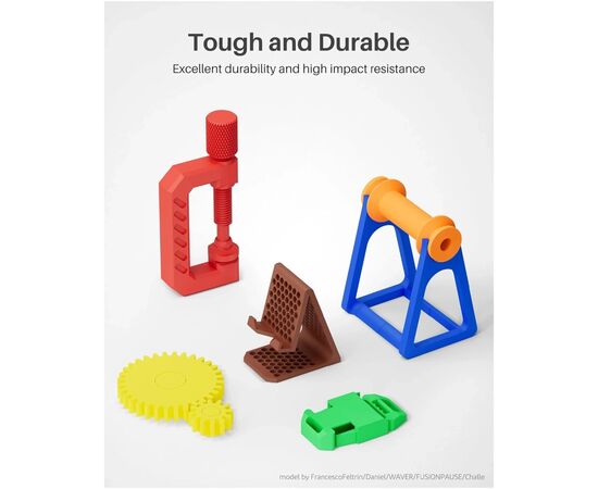 Пластик для 3D-принтера ELEGOO PETG 4x3кг, 1.75мм, black (50.203.0629), изображение 3