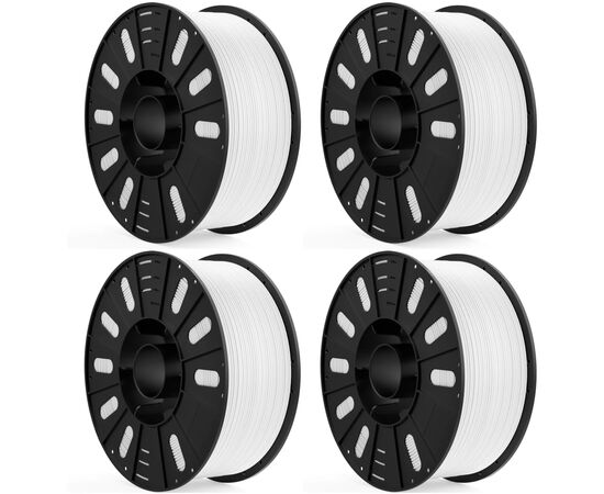 Пластик для 3D-принтера ELEGOO PLA Plus 4x3кг, 1.75мм, white (50.203.0628)