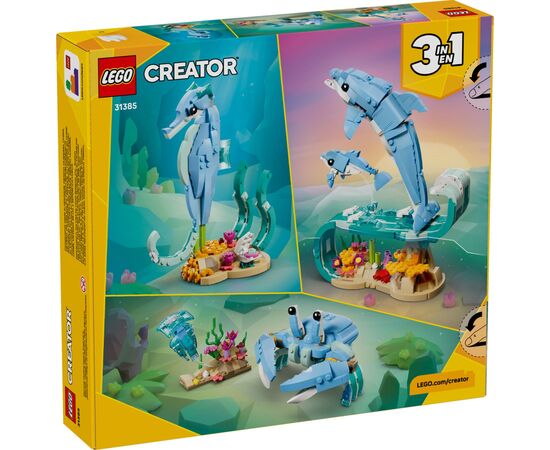 Конструктор LEGO Creator Морские животные: красивые дельфины (31385), изображение 6