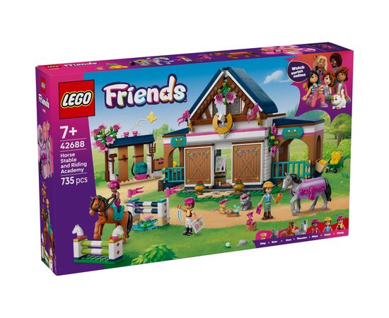 Конструктор LEGO Friends Конная конюшня и академия верховой езды (42688)