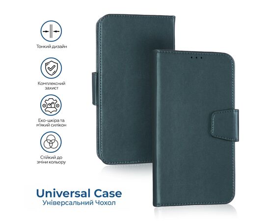 Чехол для мобильного телефона XoKo Book Universal Smartphone 6.0-6.2" Green (XK-UNCS-GR62), изображение 11