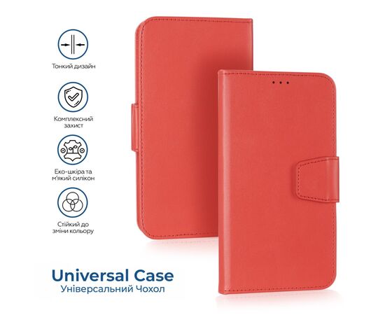 Чехол для мобильного телефона XoKo Book Universal Smartphone 6.0-6.2" Red (XK-UNCS-RD62), изображение 11