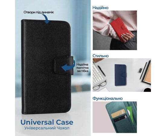 Чехол для мобильного телефона XoKo Book Universal Smartphone 6.0-6.2" Black (XK-UNCS-BK62), изображение 11