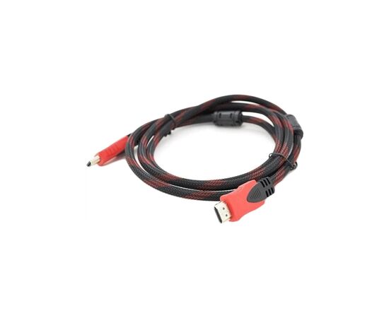 Кабель мультимедийный HDMI M to HDMI M 3.0m V1.4 ferrite XoKo (XK-HDMI-30BK), изображение 2